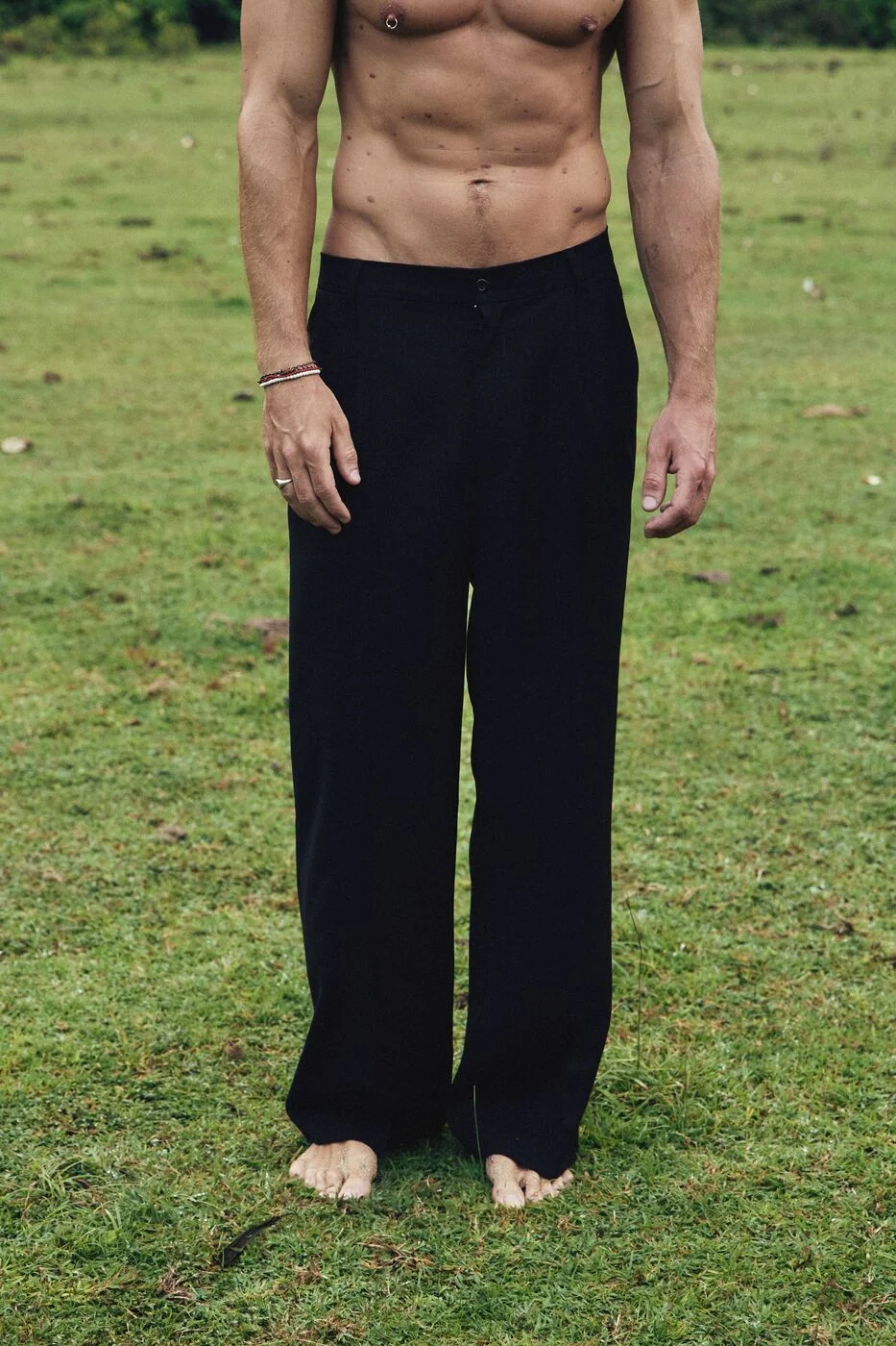 Daily Black Pant, worn in the field
