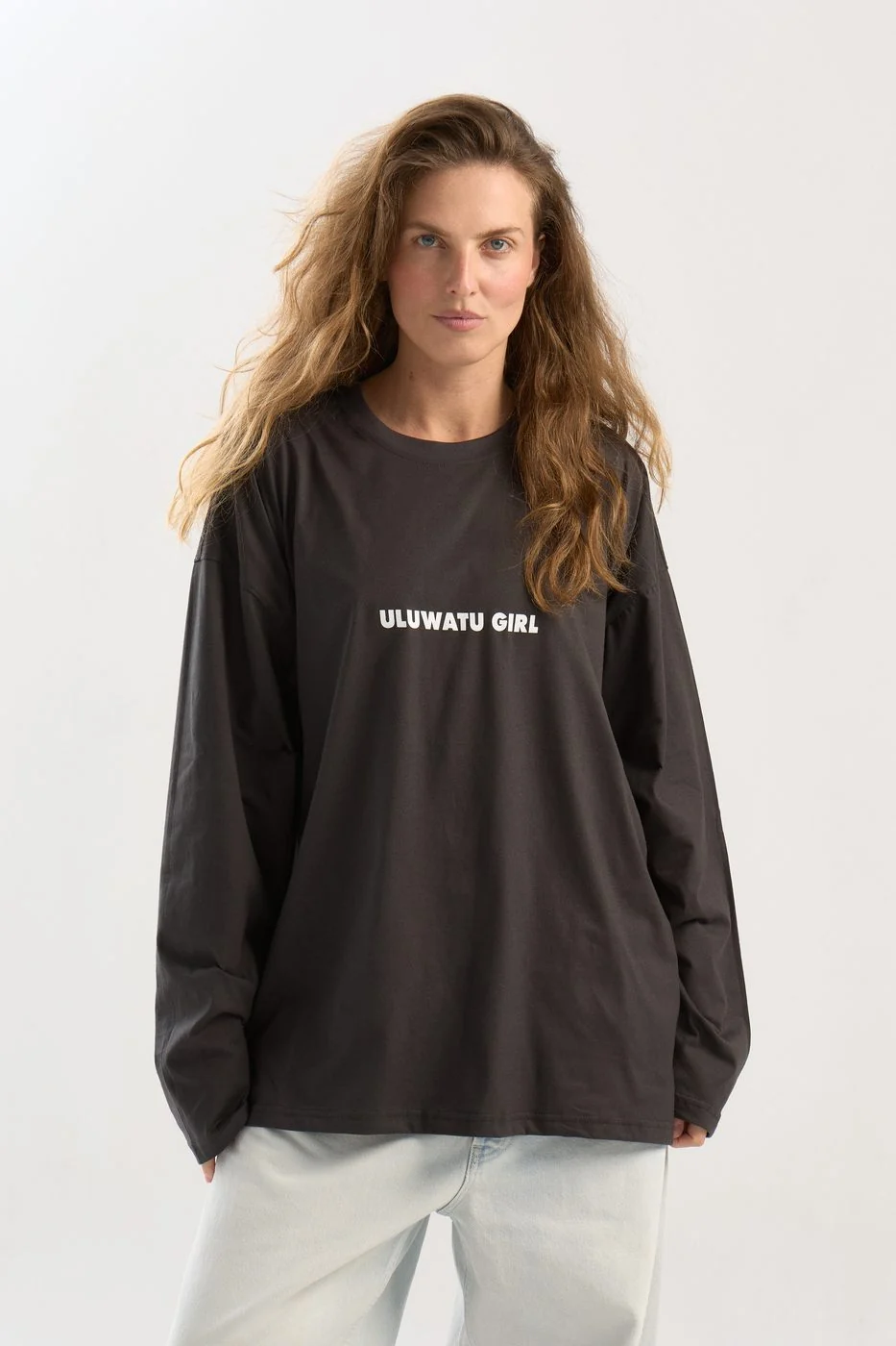 AIME Uluwatu Girl Longsleeve in dusty black